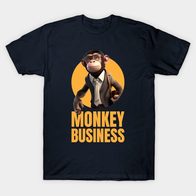 monkey business T-Shirt by adigitaldreamer